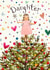 Daughter Christmas Fairy Card created by Love Lucy Illustration