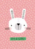 Cute Baby Girl bunny card created by Dawn Machell