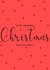 Wifey Christmas Card - Love - For wife - Calligraphy and Stars created by Lisa Anne