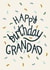 Happy Birthday Grandad - Stylish and Modern Confetti Card for Grandpa created by Christine Cuddihy Illustration