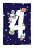 Cute Space Birthday Card for 4 year old created by Dolly and Fred