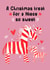 A Cute Christmas Card For Niece- Zebras & Candy Canes created by @squiggleinthecity