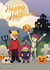 Cute Happy Halloween card for kids – Happy Halloween created by Simon Whittaker