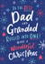 Modern Christmas Card for a loved Dad and Grandad rolled into one created by Dotty Black