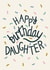 Happy Birthday Daughter - Pretty Pastel Confetti Card for Daughter created by Christine Cuddihy Illustration