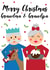 A cute Christmas card for your Grandma and Grandpa. created by Memelou