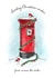 Christmas Postbox Across the Miles card created by Watercolour Sky