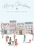 Pretty Christmas card - Winter street scene - for any household created by Bliss