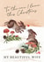 To My Beautiful Wife This Christmas - Cute Rabbits Kissing Christmas Card created by Making Meadows Ltd
