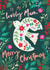 Pretty Bird Floral Christmas Card for your Lovely Mum created by Nina Raby - Jones