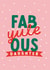 Cute Christmas Card For Daughter - Fab Yule Ous Daughter created by Joyful Joyful