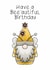 Send Bee’autiful Birthday wishes to the ones you love- hand drawn gnome created by Bonny Shatwell