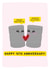 Happy 10th Wedding Anniversary - Funny Anniversary Card - Tin Anniversary created by Gem Draws Stuff