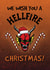 We Wish You A Hellfire Christmas - Stranger Things Netflix - Hellfire Club created by Daft as Duck