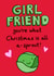 What Xmas is All A-Sprout! Cute Christmas Card for GF created by Alice Illu