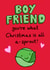 What Xmas is all A-Sprout! Funny Christmas Card for BF created by Alice Illu
