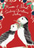 Beautiful Mum & Dad - Merry Christmas Puffins - Cute Watercolour Wildlife created by Miss Meaney's