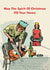 Funny Spirit Of Christmas Card created by Modern Toss