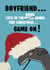 Funny Gaming Christmas Card for Boyfriend - Computer Gaming - Game on created by Jackie Ponwaye Design