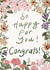 So Happy For You! Congratulations! created by Teng Phei Yin