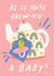 Brewing a Baby Teapot Pregnancy Congratulations Card created by Lucy Maggie Designs