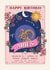 Pretty Birthday Card For Aries - Zodiac Sign Flowers and Personality created by Angie Spurgeon