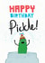 Cute birthday pickle! created by Pencilface