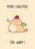 Cute Pokemon Christmas card for your friends or family created by Rishi
