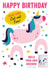 Birthday - For Kids - For Girls - Unicorn - Cute created by Dalia Clark Design