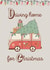 Driving home for Christmas - camper van created by Fish Fingers & Custard