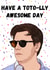 Toto Wolff Birthday Card 1001 created by P1 Cards