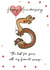Cute 5th anniversary card for your significant other created by Laura Deakin