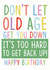 Funny Old Age Card created by Luella York