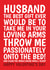Naughty Valentine's Card For Husband - Throw Me On The Bed Joke created by @Cupsie's Creations