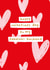 Cute Valentine's Day Card For Fabulous Husband – Hearts created by Megan Claire