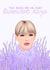 Taylor Swift Lavender Haze Anniversary Card created by URGHH Card Co.