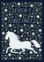 Festive Foliage Print Horse Christmas Card created by Jennifer Kirkham