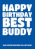 Funny Best Friend Birthday Card - Knocking on A Bit Now created by On Fire Typography