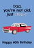 Dad, You're Not Old You're Classic - Happy 60th Birthday created by @Laura Lonsdale Designs