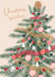 Christmas Card - Christmas Tree - Christmas Wishes created by Louise Tiler