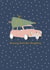 Merry Christmas Card for Friend - Mini Cooper - Christmas Tree created by Hannah Rogers