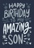 Happy Birthday to my amazing son created by Natalia Gonzalez