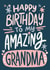 Happy Birthday to my amazing grandma created by Natalia Gonzalez