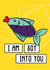 Cute foodie valentine's card - I am soy into you created by Bagels Before Boys