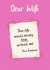 Dear Wife - Funny Valentine's Day Card - Rude Anniversary Card For Her created by @tikkled.pink