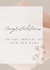 New Baby Congratulations Card - Elegant - Simple - Boho - Beautiful created by Party Planning Committee