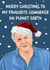 David Attenborough Inspired coworker Christmas Card created by Hint of Sarcasm
