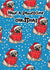 Cute Christmas dog card - Have a pawesome Christmas created by Cake and Crayons