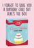 Funny Cake Mix Birthday Card created by Illustrated by Nicole