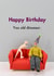Birthday dinosaur created by Bold & Bright Cards